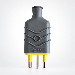 ENCHUFE MACHO VOLANTE TIPO G 250V/10A 2500W