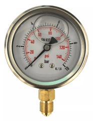 COTIZAR MANOMETRO C/GLICERINA 63MM 0 A 10 BAR INOX