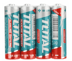 PILA ALCALINA 1.5V AA MARCA TOTAL
