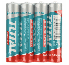 PILA ALCALINA 1.5V AAA MARCA TOTAL