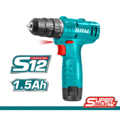 COTIZAR TALADRO ATORNILLADOR INALAMBRICO 12V 10MM CON BATERIA Y CARGADOR TOTAL