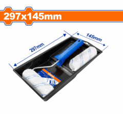 JUEGO DE PINTURA RODILLO + BANDEJA WADFOW