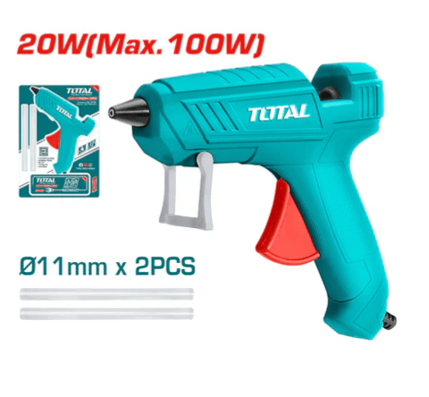 PISTOLA PARA PEGAR SILICONA 100W TOTAL1