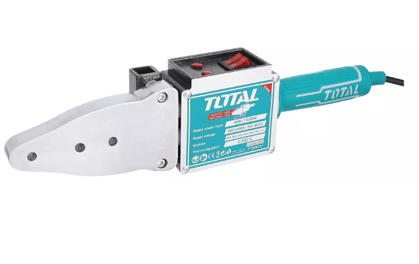 PISTOLA SOLDADORA DE CAÑERIAS PPR 800W/1500W TOTAL1