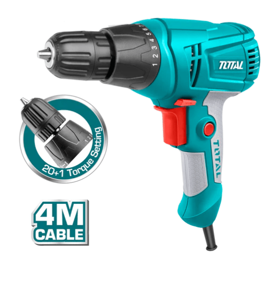 COTIZAR TALADRO ATORNILLADOR 10MM 280W MANDRIL AUTOAJUSTABLE TOTAL1