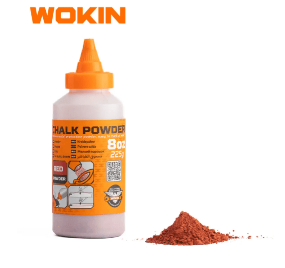 TIZA ROJA 225GR WOKIN1