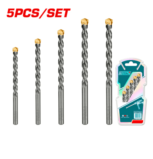 JUEGO DE BROCAS CONCRETO 5 PIEZAS TOTAL2