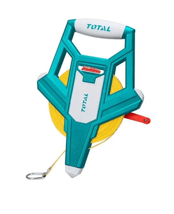 CINTA METRICA DE FIBRA DE VIDRIO 100 METROS M/ERGONOMICO TOTAL1