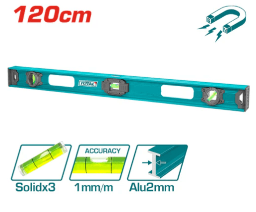 NIVEL DE AGUA 120CM CON MAGNETO TOTAL1