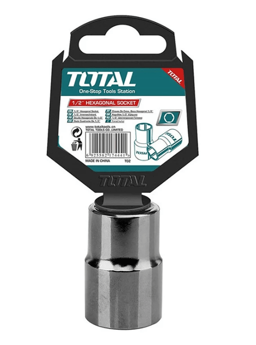 DADO CORTO 10MM DE 6PT DE 1/2 TOTAL1