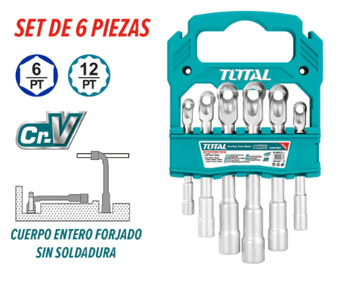JUEGO DE LLAVE DE TUBO 6 PIEZAS TOTAL2