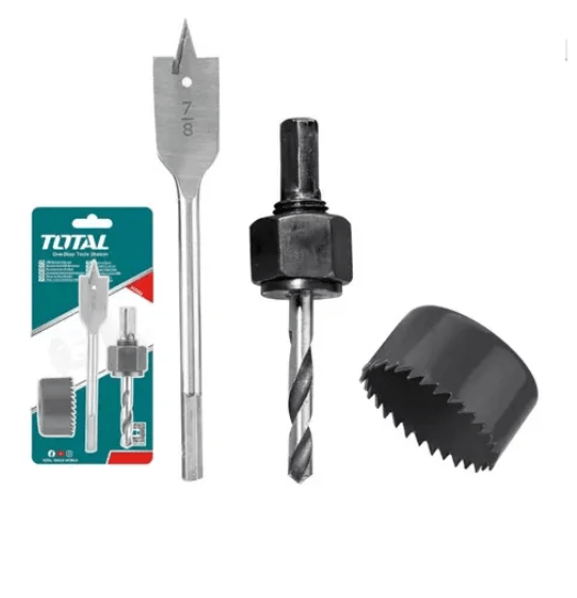 SET BROCA INSTALACION DE CERRADURAS 3 PIEZAS TOTAL1