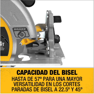 SIERRA CIRCULAR INALAMBRICA 7.1/4 60V DEWALT3