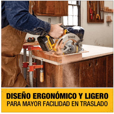 SIERRA CIRCULAR INALAMBRICA 7.1/4 60V DEWALT5