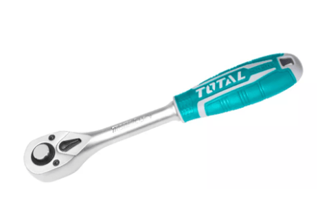 LLAVE CHICHARRA MANGO DE GOMA 1/4 158MM INDUSTRIAL TOTAL1