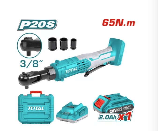 LLAVE CHICHARRA INALAMBRICA 3/8 20V TOTAL1