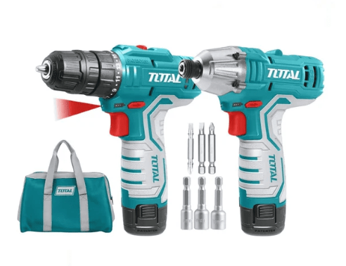 COTIZAR KIT COMBO INALAMBRICO LI ION 12V 1.5 AH MARCA TOTAL1