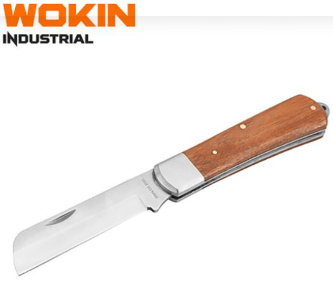 CUCHILLO DE ELECTRICISTA RECTO 205MM WOKIN INV.1