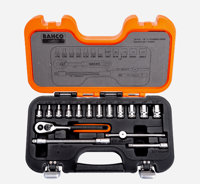 JUEGO DE DADOS 16 PIEZAS MARCA BAHCO3