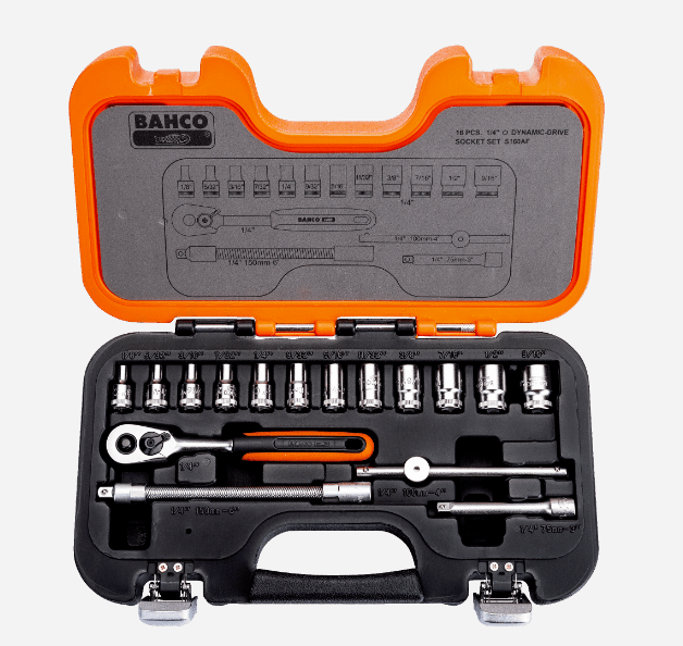 JUEGO DE DADOS 16 PIEZAS MARCA BAHCO1