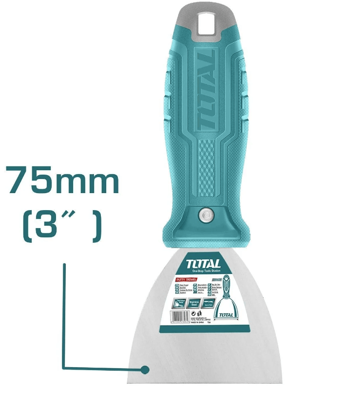 ESPATULA 3 PULG 75MM SUPER SELECT MARCA TOTAL1