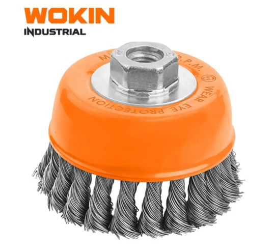 GRATA COPA ACERO TRENZADA 3 PULG WOKIN1