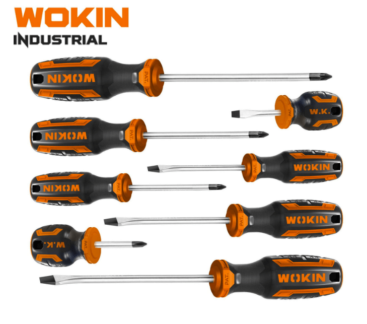 JUEGO DESTORNILLADORES 8 PIEZAS WOKIN1