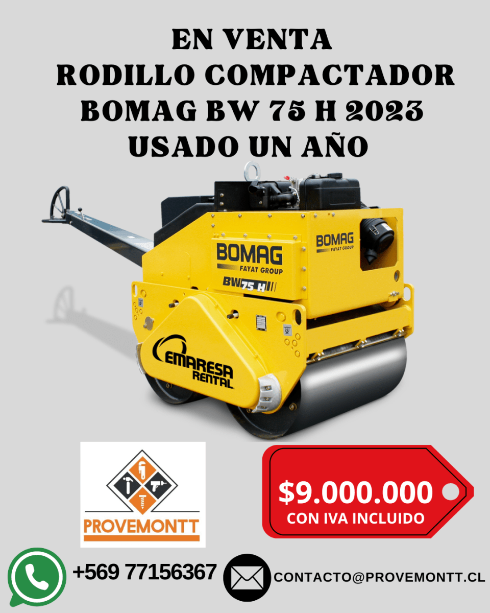 COTIZAR RODILLO COMPACTADOR BOMAG1