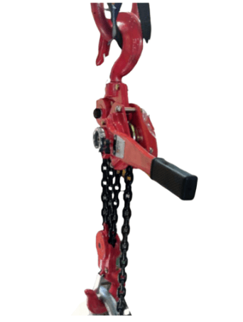 COTIZAR TECLE DE PALANCA 9 TONELADAS X 1.5 METROS DE CADENA HEAVY DUTY (REFORZADO) COLOR ROJO MARCA ITAKA1