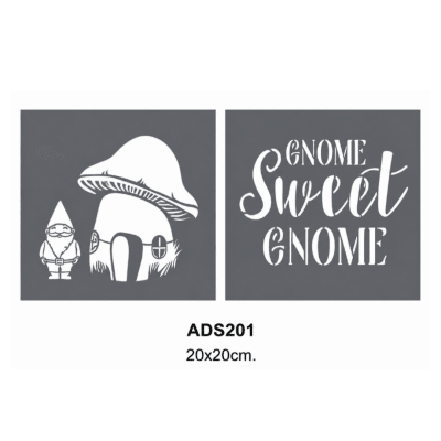 DecoArt Americana Decor Stencils ADS 20 x 20 cm