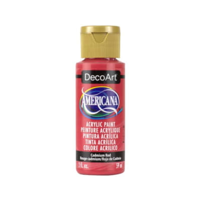 Acrílico Americana DecoArt 59 mL TONOS ROJO