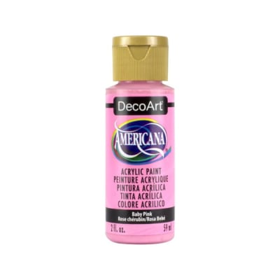 Acrílico Americana DecoArt 59 mL TONOS ROSADO