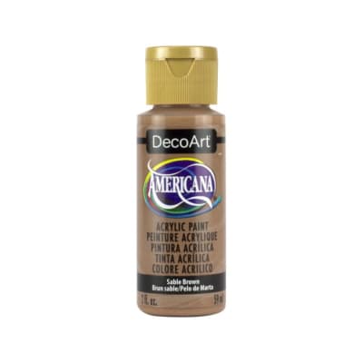 Acrílico Americana DecoArt 59 mL TONOS CAFÉ