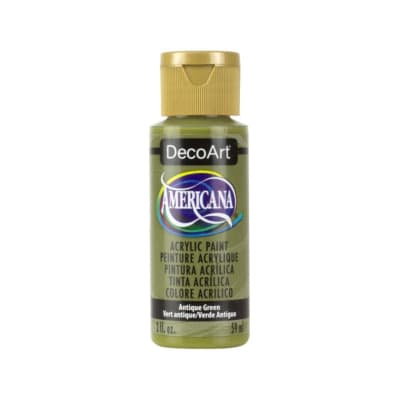 Acrílico Americana DecoArt 59 mL TONOS VERDE OSCURO