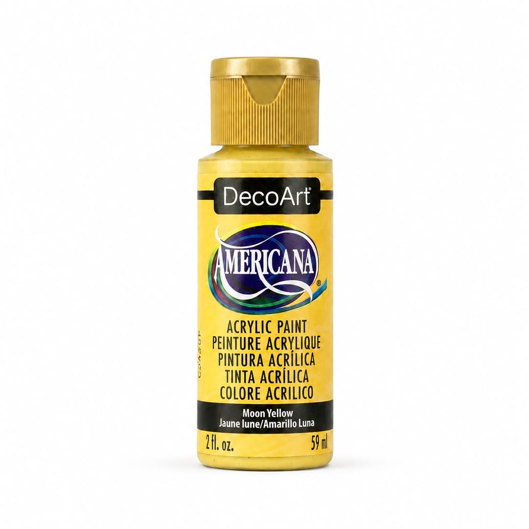 Acrílico Americana DecoArt 59 mL TONOS AMARILLO1