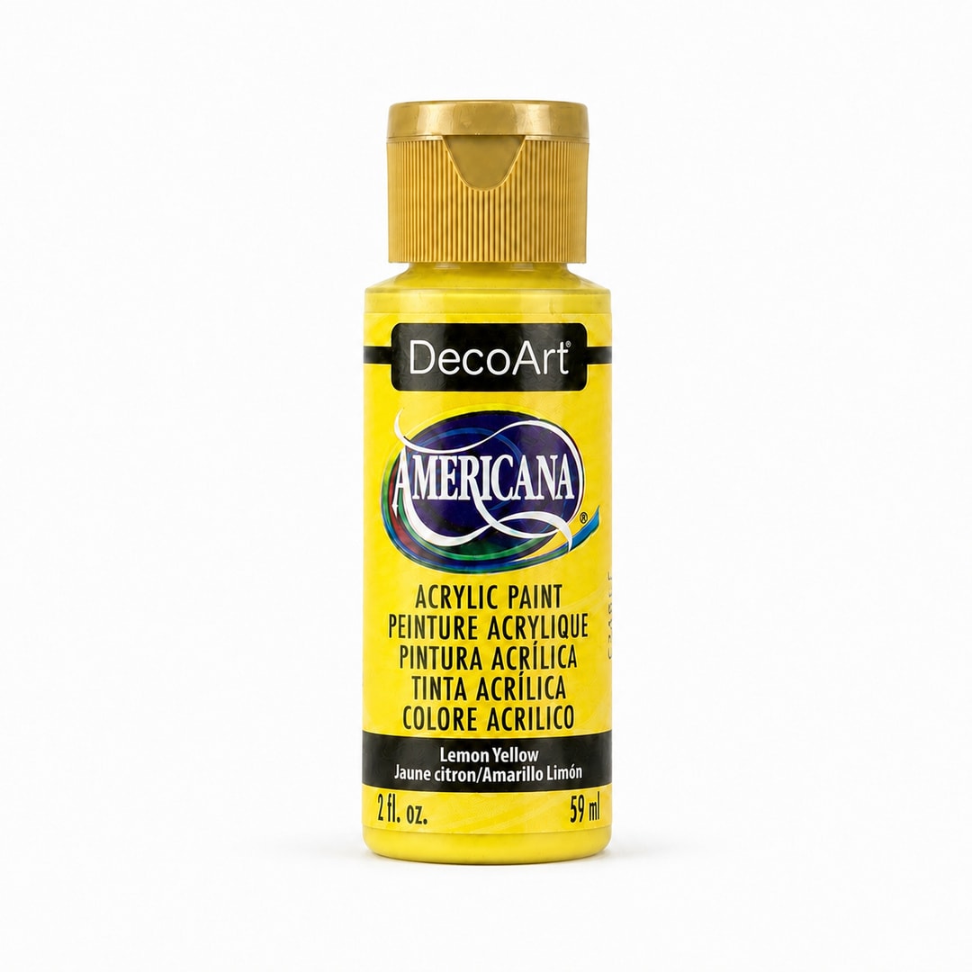 Acrílico Americana DecoArt 59 mL TONOS AMARILLO5