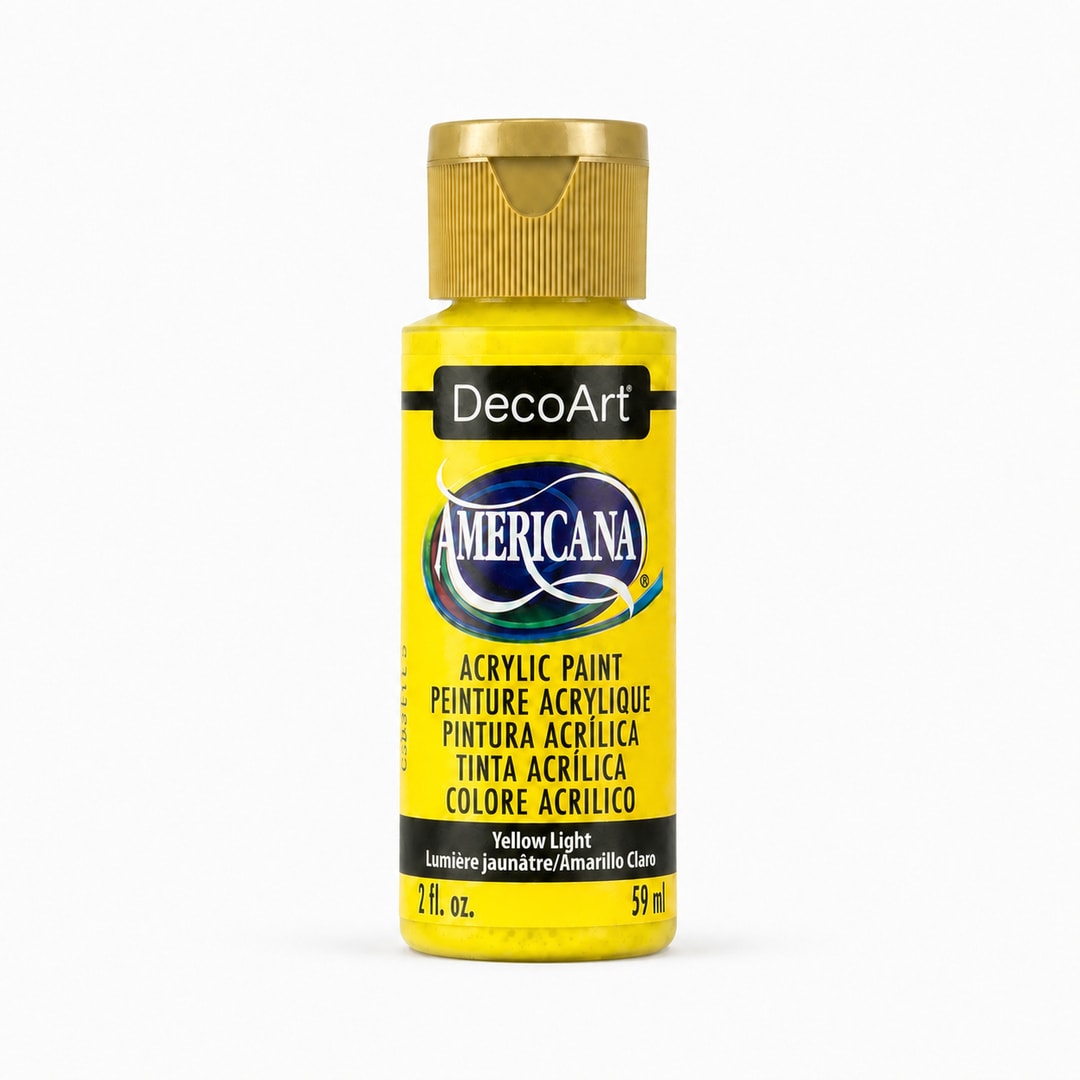 Acrílico Americana DecoArt 59 mL TONOS AMARILLO6