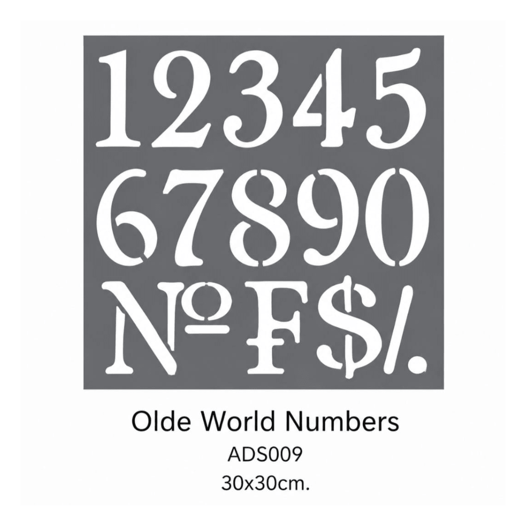 DecoArt Americana Decor Stencils ADS 30 x 30 cm6