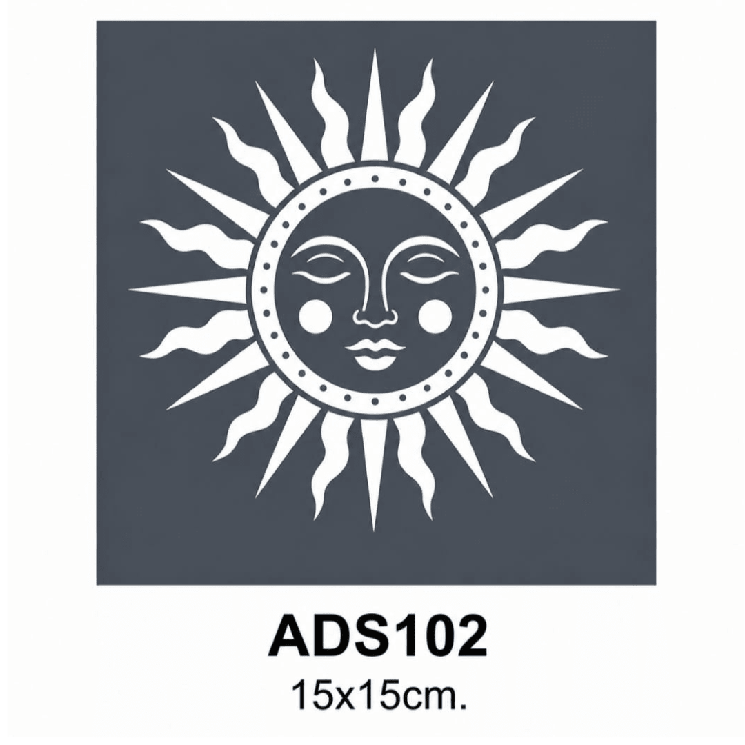 DecoArt Americana Decor Stencils ADS 15 x 15 cm2