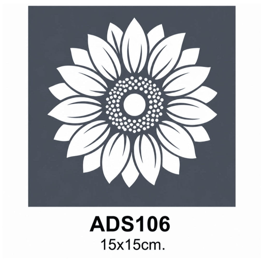DecoArt Americana Decor Stencils ADS 15 x 15 cm5