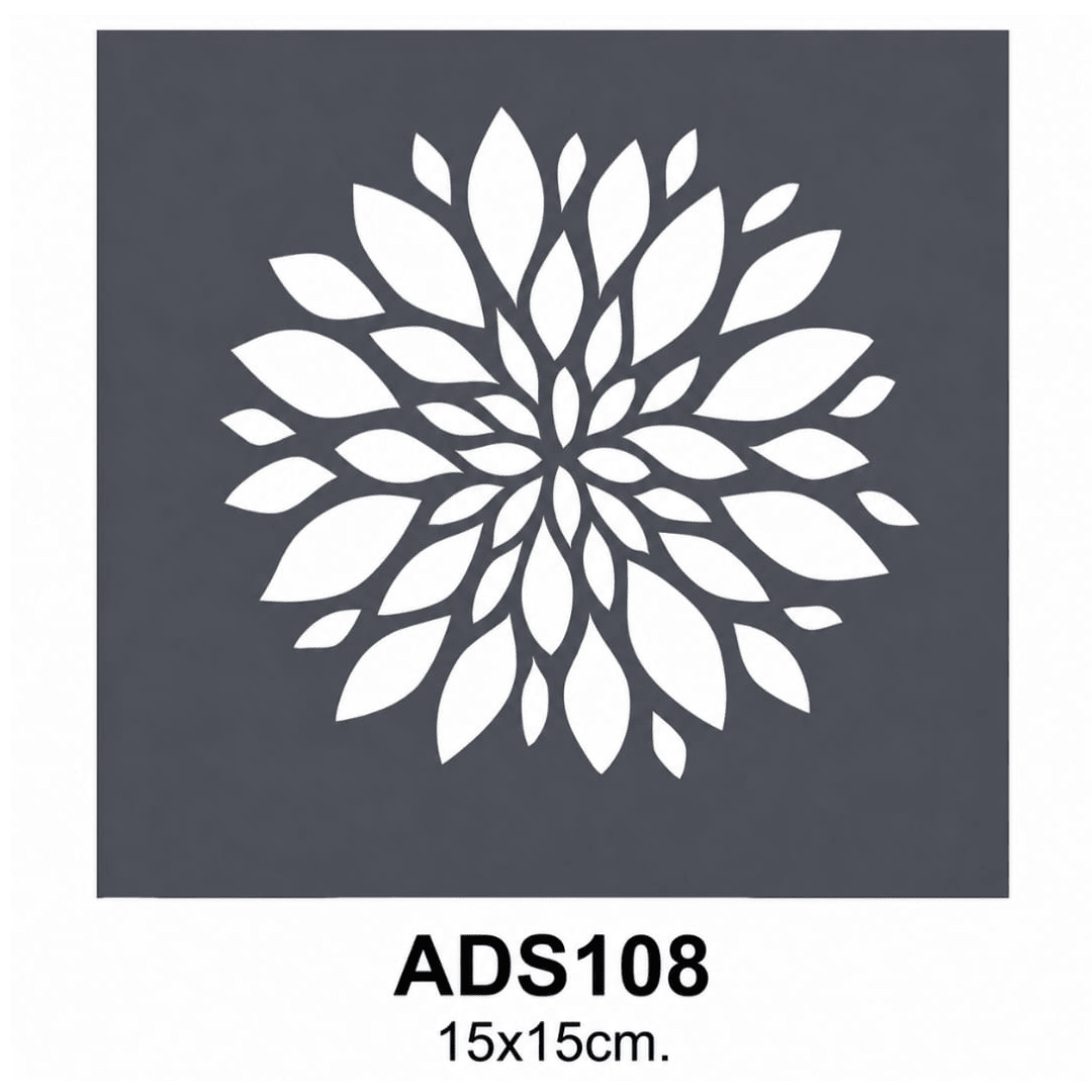 DecoArt Americana Decor Stencils ADS 15 x 15 cm7