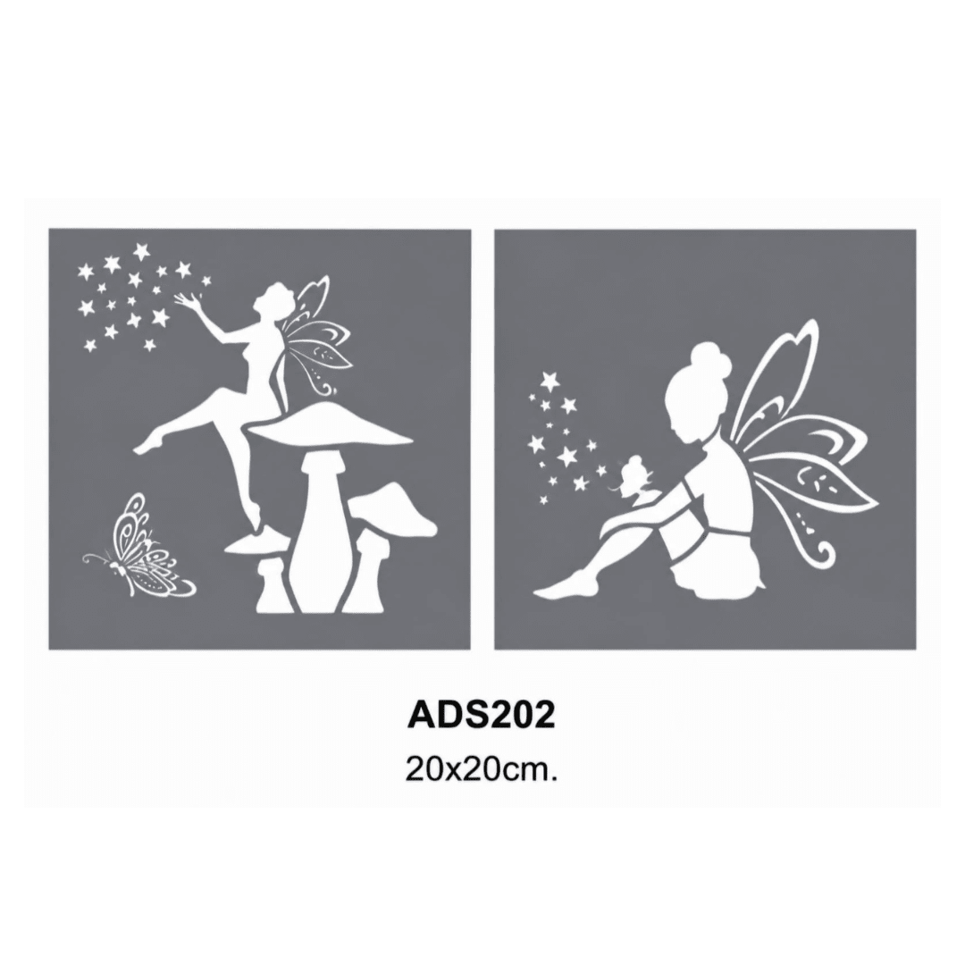 DecoArt Americana Decor Stencils ADS 20 x 20 cm2