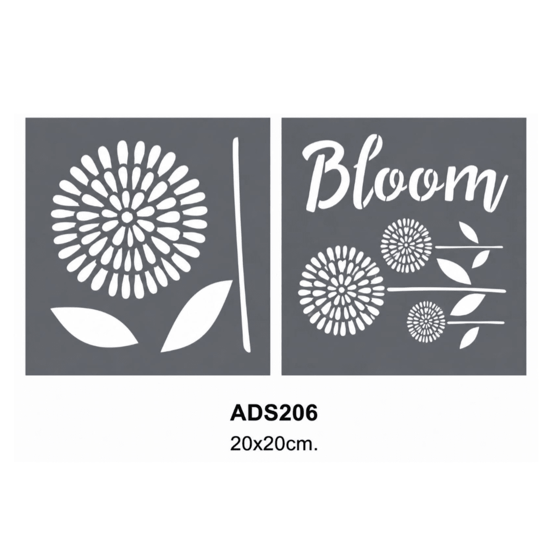 DecoArt Americana Decor Stencils ADS 20 x 20 cm4