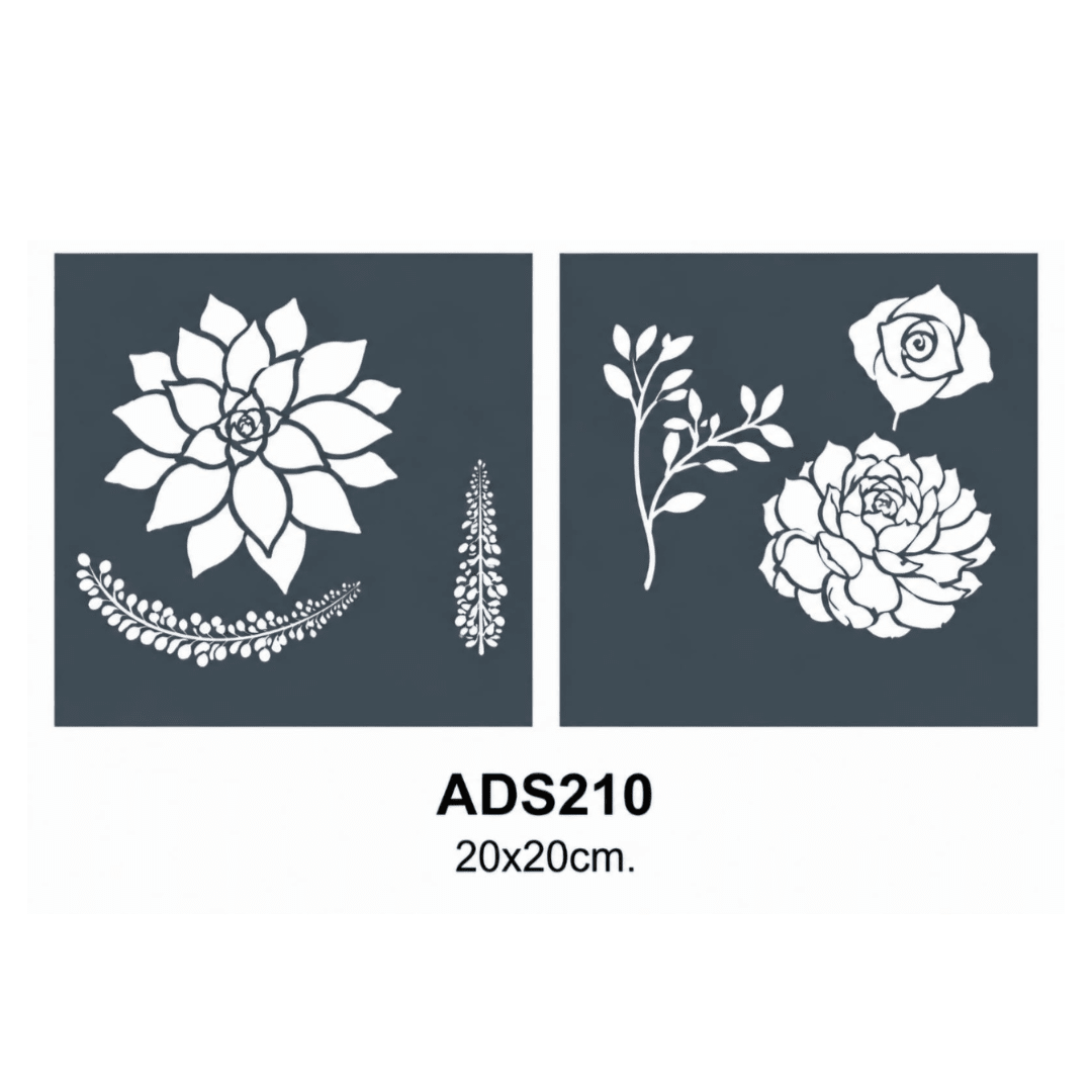 DecoArt Americana Decor Stencils ADS 20 x 20 cm7