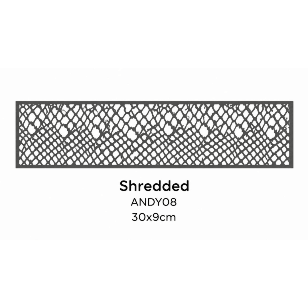 DecoArt Americana Decor Stencils ANDY 30 x 9 cm5