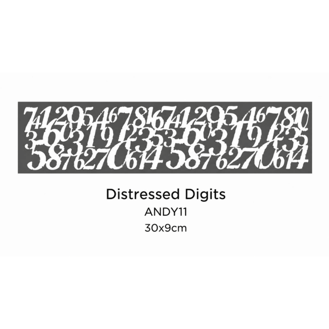 DecoArt Americana Decor Stencils ANDY 30 x 9 cm7