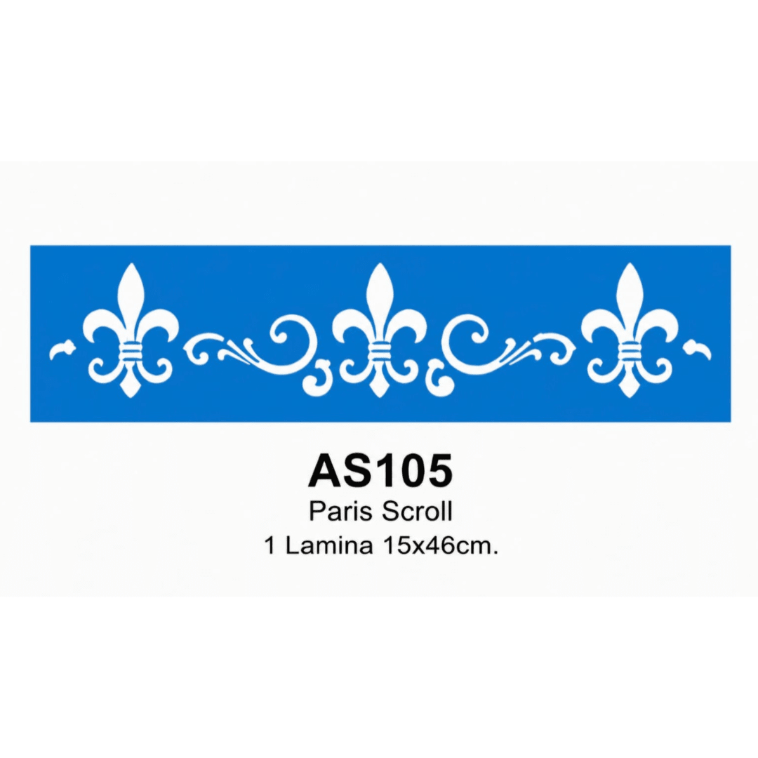 DecoArt Americana Decor Stencils AS 15 x 46 cm4