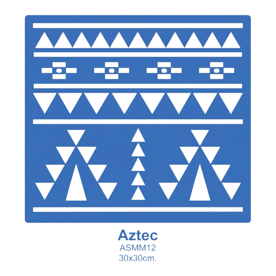 DecoArt Americana Decor Stencils ASMM 30 x 30 cm9