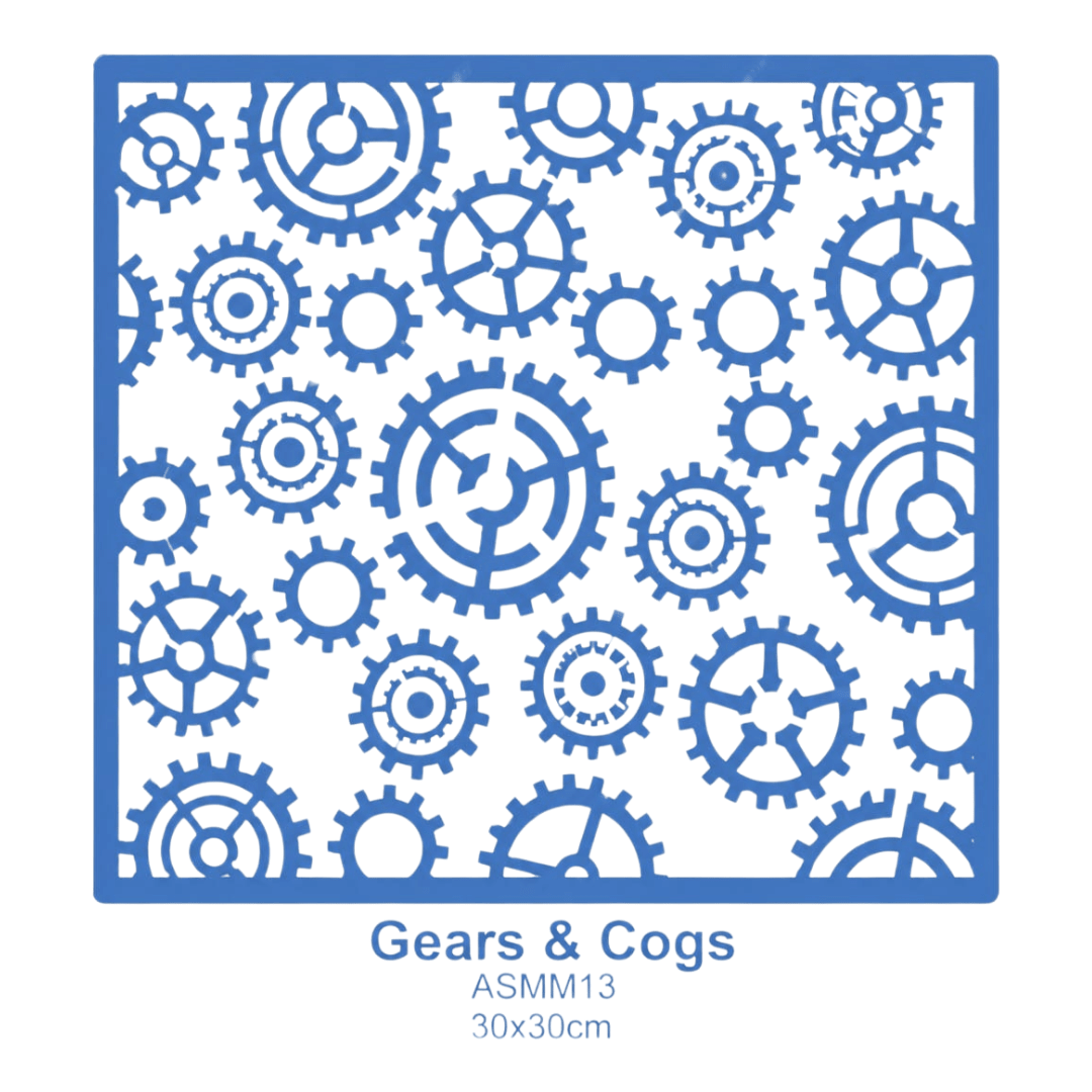 DecoArt Americana Decor Stencils ASMM 30 x 30 cm10