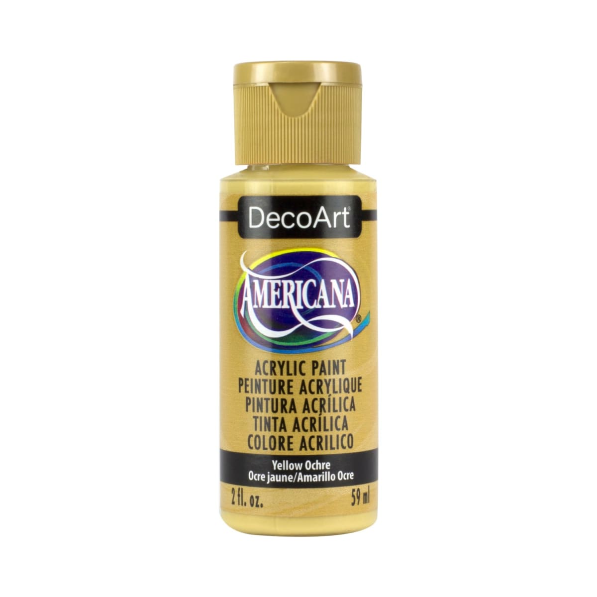 Pintura Acrílica DecoArt 2oz - Elije tu color AMARILLO OCRE1